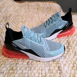 Nike Air Max 270 Ocean Bliss Blue Sz 11 EUC!